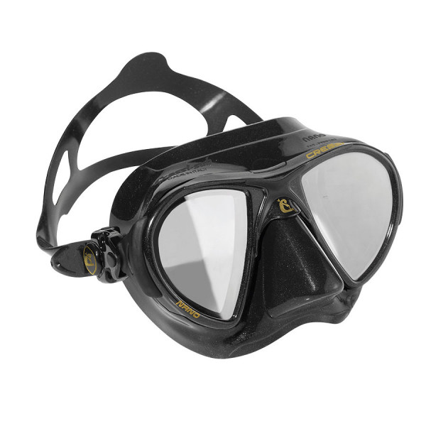 Volkmi masque de plongée adulte équipement de plongée en apnée accessoires  miroir en verre trempé noir 